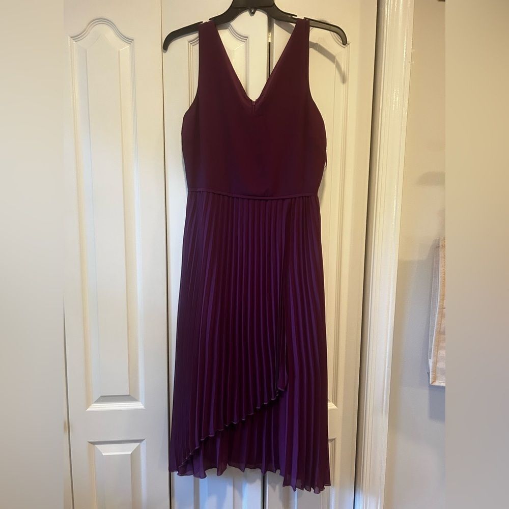 Sam Edelman Asymmetrical Purple Dress
